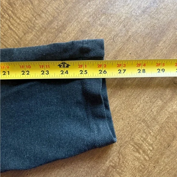 Karl Lagerfeld Paris Leggings Womens Extra Large Charcoal Gray Pull-On - Picture 6 of 9